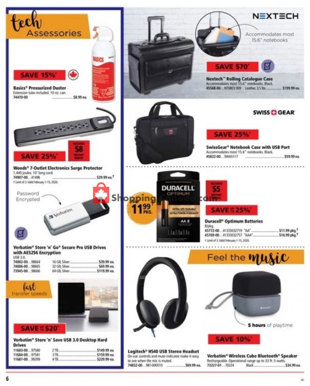 Basics Office Products flyer from Saturday February 1, 2020 to Saturday February 15, 2020 - page 6