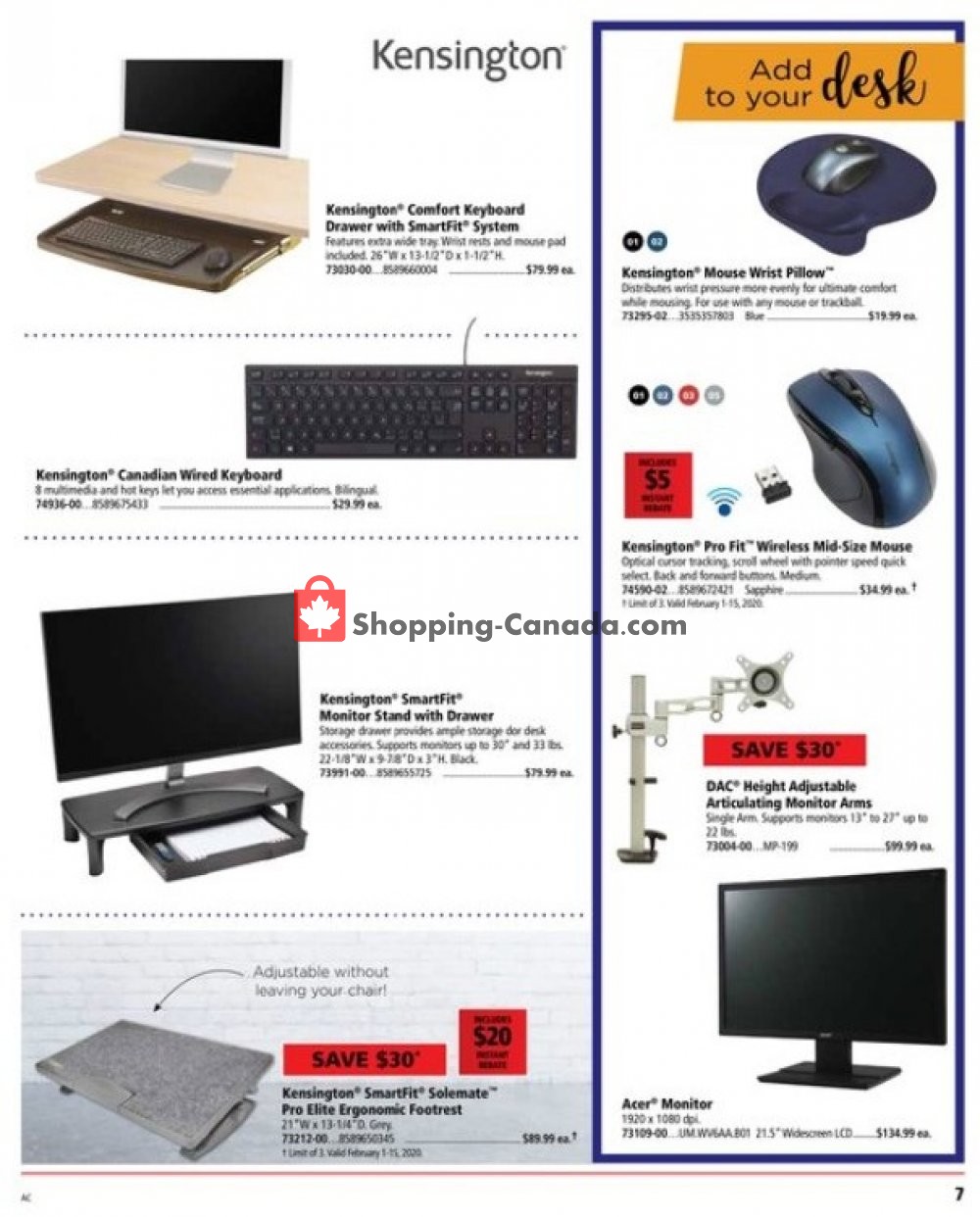 Basics Office Products flyer from Saturday February 1, 2020 to Saturday February 15, 2020 - page 7