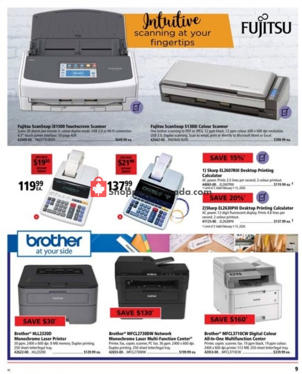 Basics Office Products flyer from Saturday February 1, 2020 to Saturday February 15, 2020 - page 9