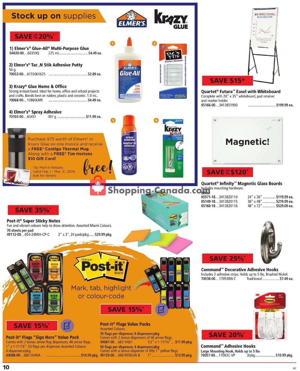 Basics Office Products flyer from Friday February 1, 2019 to Friday February 15, 2019 - page 10