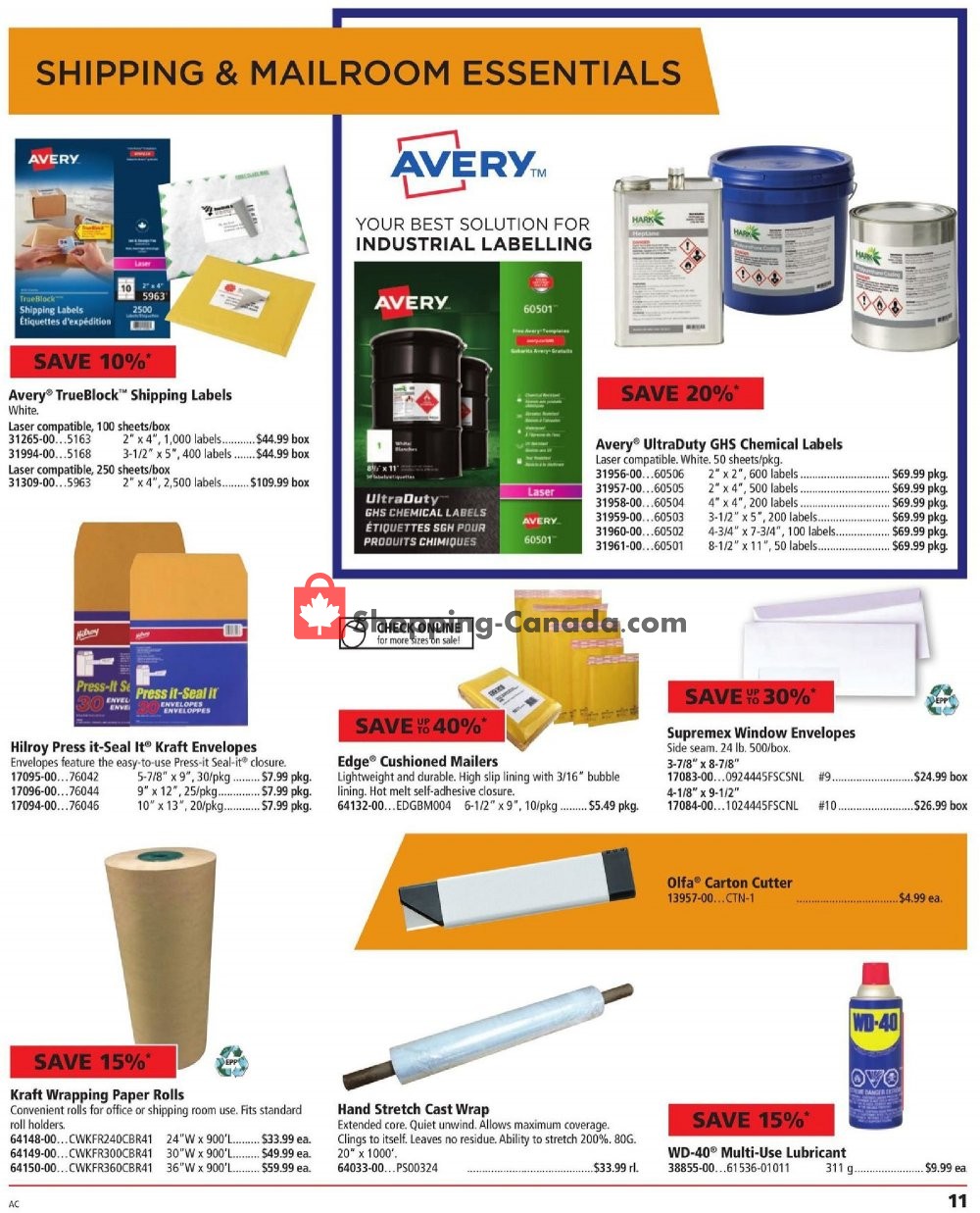 Basics Office Products flyer from Friday February 1, 2019 to Friday February 15, 2019 - page 11