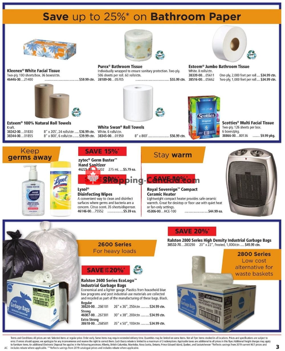 Basics Office Products flyer from Friday February 1, 2019 to Friday February 15, 2019 - page 3