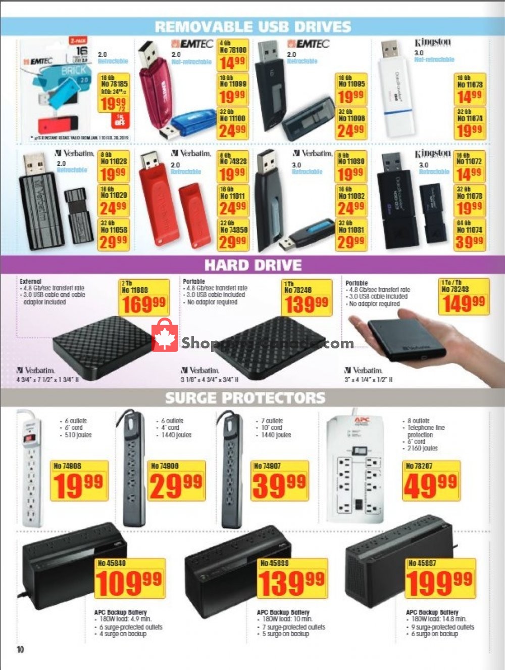 Basics Office Products flyer from Tuesday January 1, 2019 to Thursday February 28, 2019 - page 10