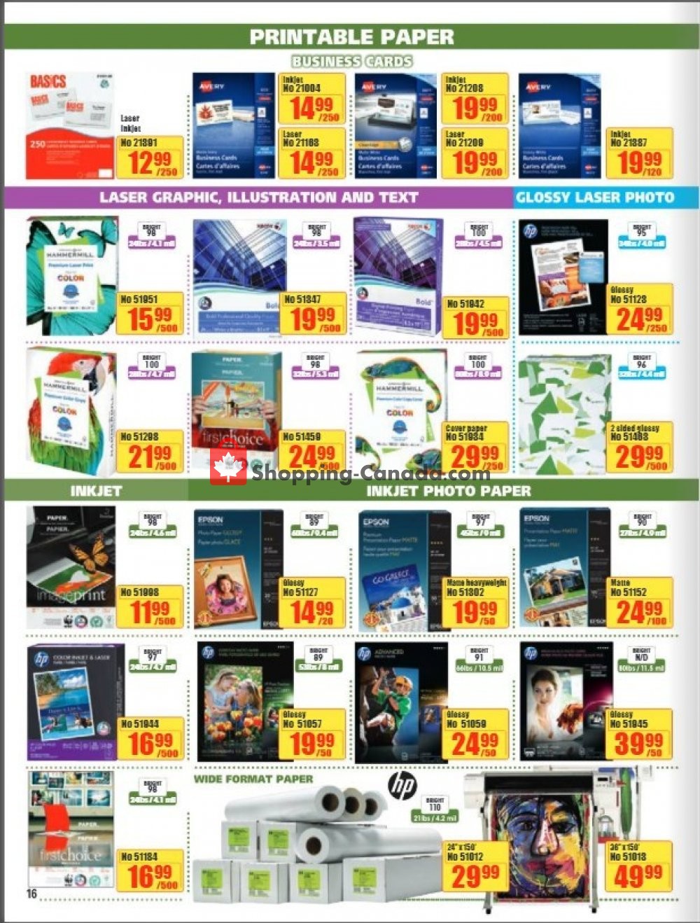 Basics Office Products flyer from Tuesday January 1, 2019 to Thursday February 28, 2019 - page 16