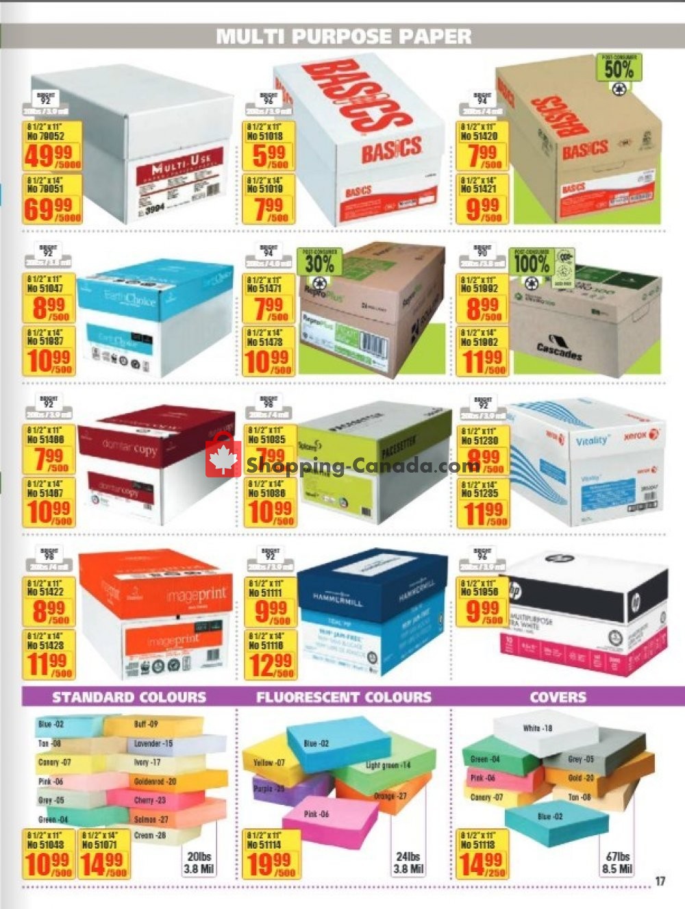Basics Office Products flyer from Tuesday January 1, 2019 to Thursday February 28, 2019 - page 17