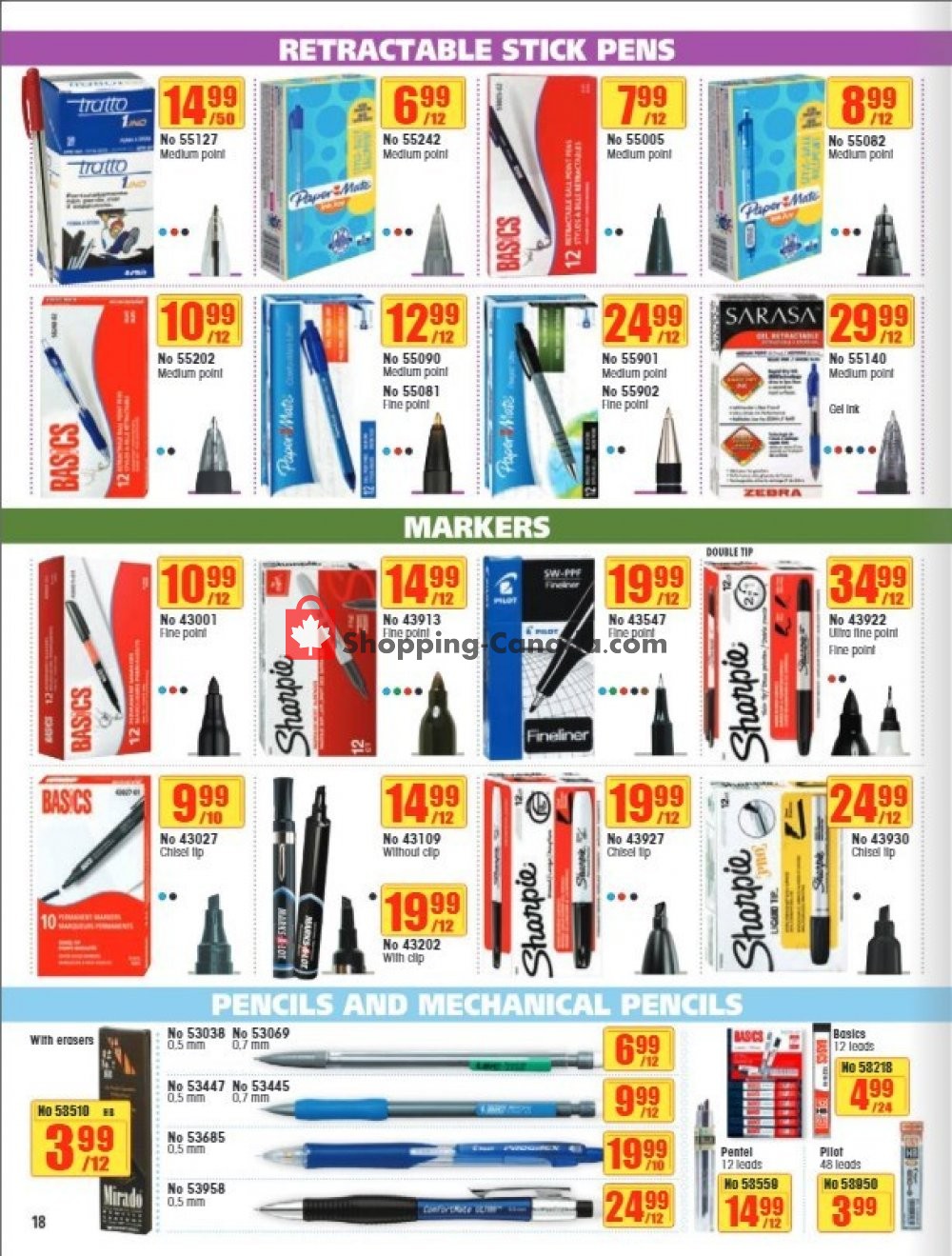 Basics Office Products flyer from Tuesday January 1, 2019 to Thursday February 28, 2019 - page 18