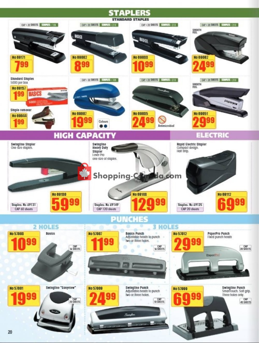 Basics Office Products flyer from Tuesday January 1, 2019 to Thursday February 28, 2019 - page 20