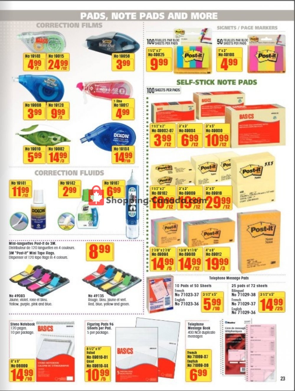 Basics Office Products flyer from Tuesday January 1, 2019 to Thursday February 28, 2019 - page 23