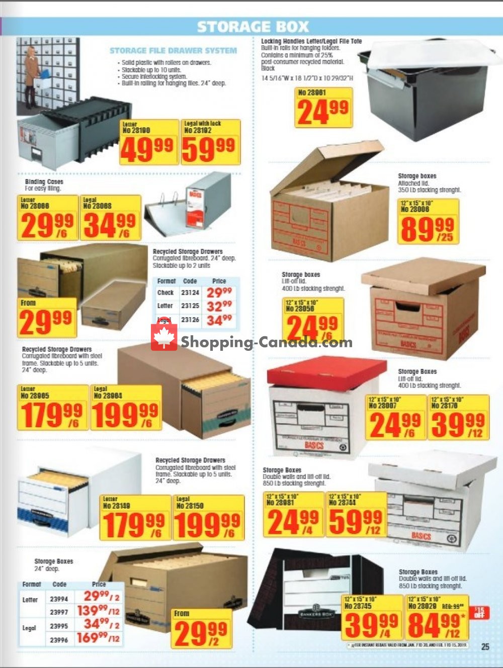 Basics Office Products flyer from Tuesday January 1, 2019 to Thursday February 28, 2019 - page 25