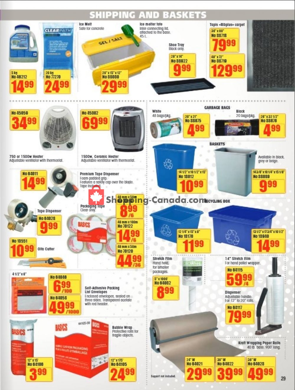 Basics Office Products flyer from Tuesday January 1, 2019 to Thursday February 28, 2019 - page 29
