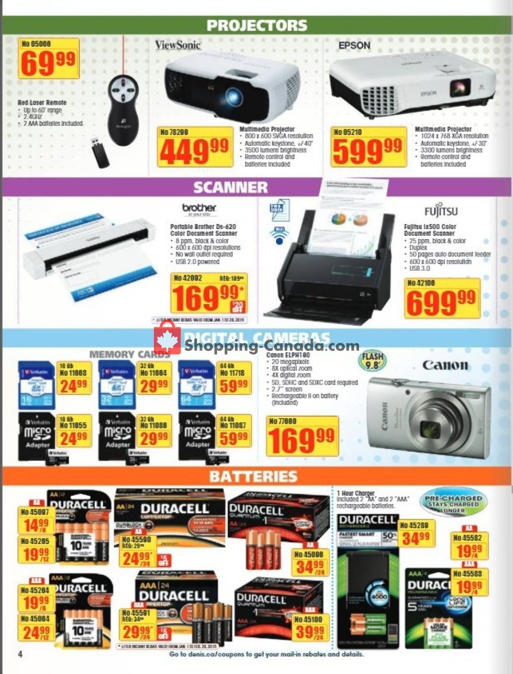 Basics Office Products flyer from Tuesday January 1, 2019 to Thursday February 28, 2019 - page 4