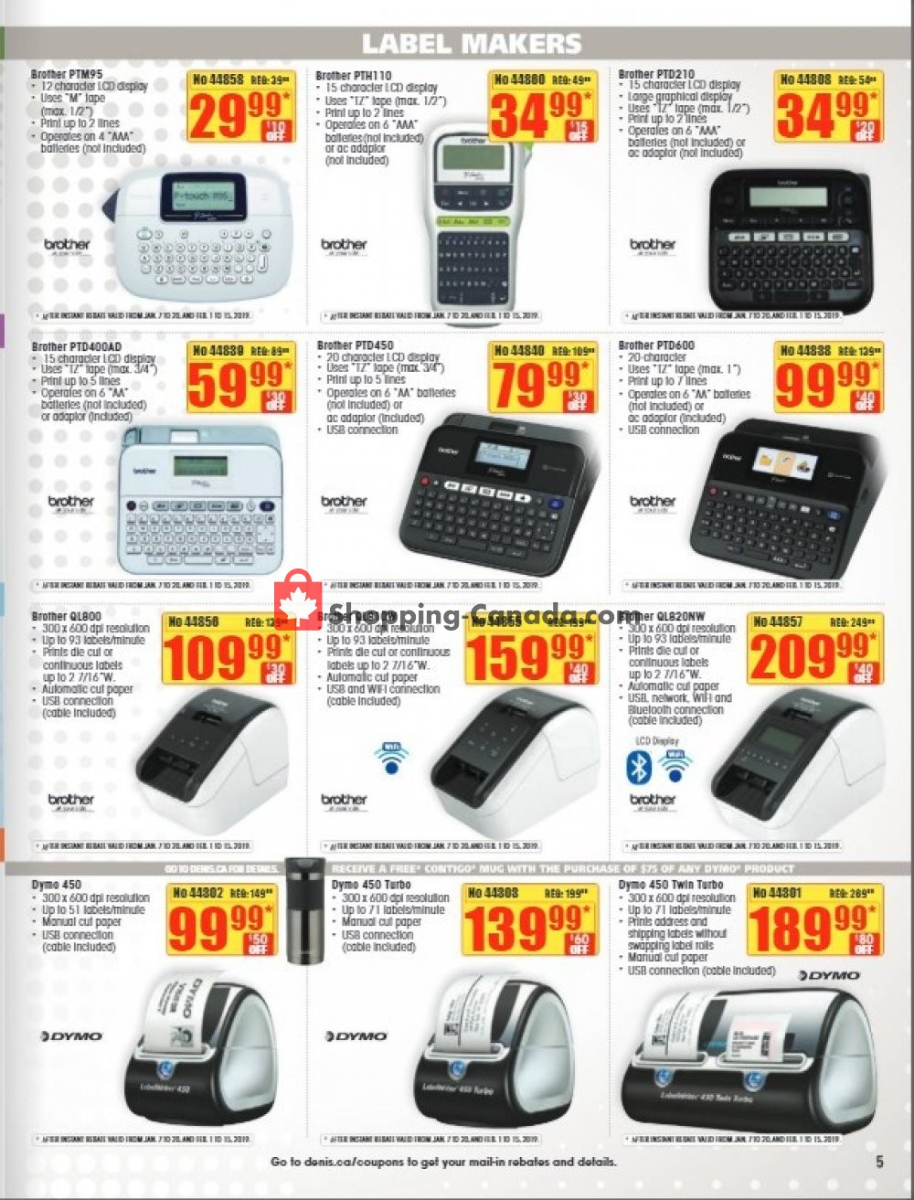 Basics Office Products flyer from Tuesday January 1, 2019 to Thursday February 28, 2019 - page 5
