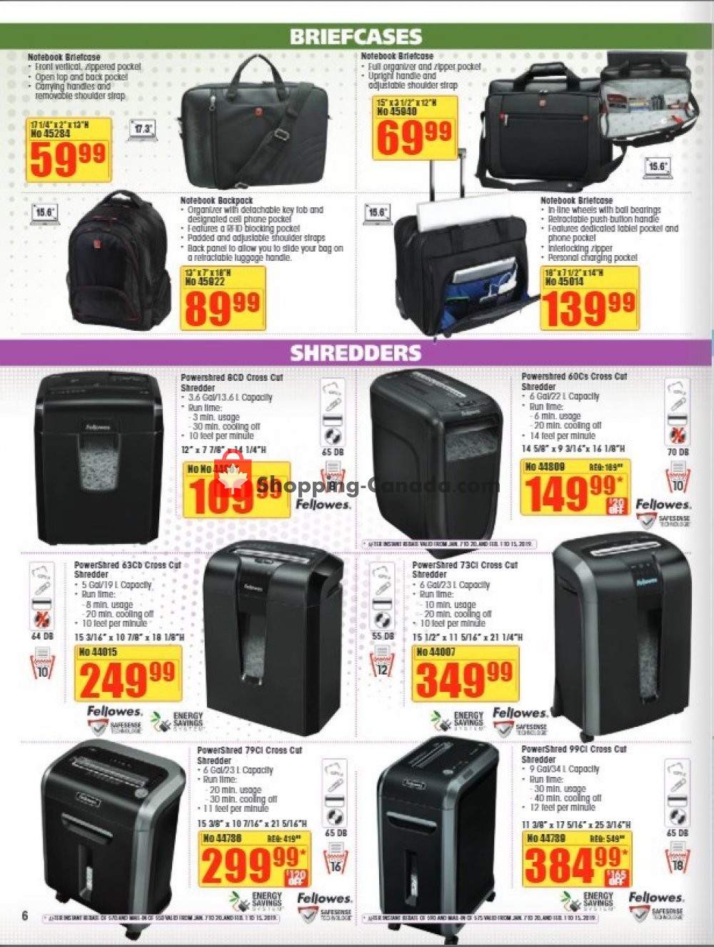 Basics Office Products flyer from Tuesday January 1, 2019 to Thursday February 28, 2019 - page 6