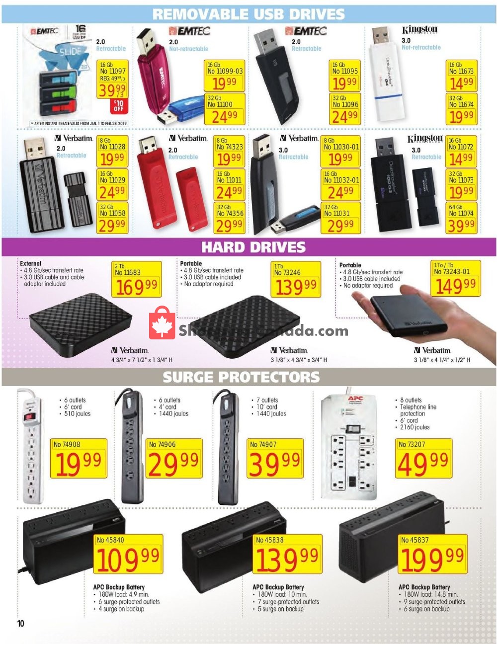 Basics Office Products flyer from Tuesday January 1, 2019 to Thursday February 28, 2019 - page 10