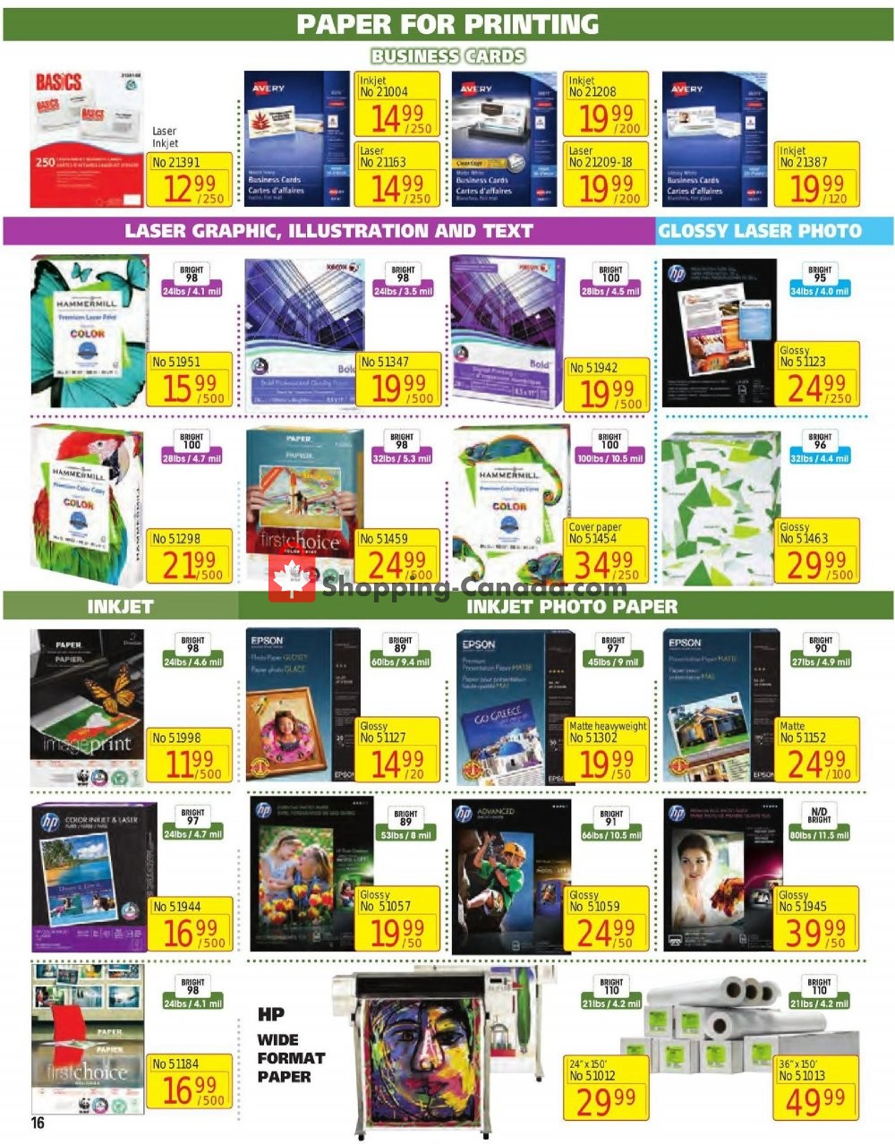 Basics Office Products flyer from Tuesday January 1, 2019 to Thursday February 28, 2019 - page 16