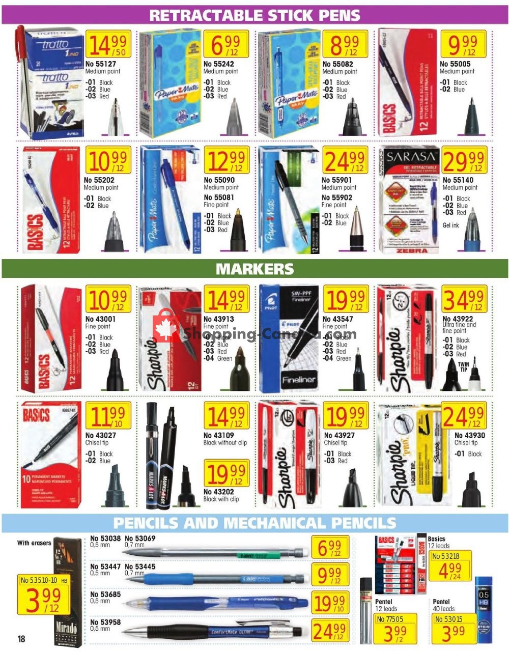 Basics Office Products flyer from Tuesday January 1, 2019 to Thursday February 28, 2019 - page 18