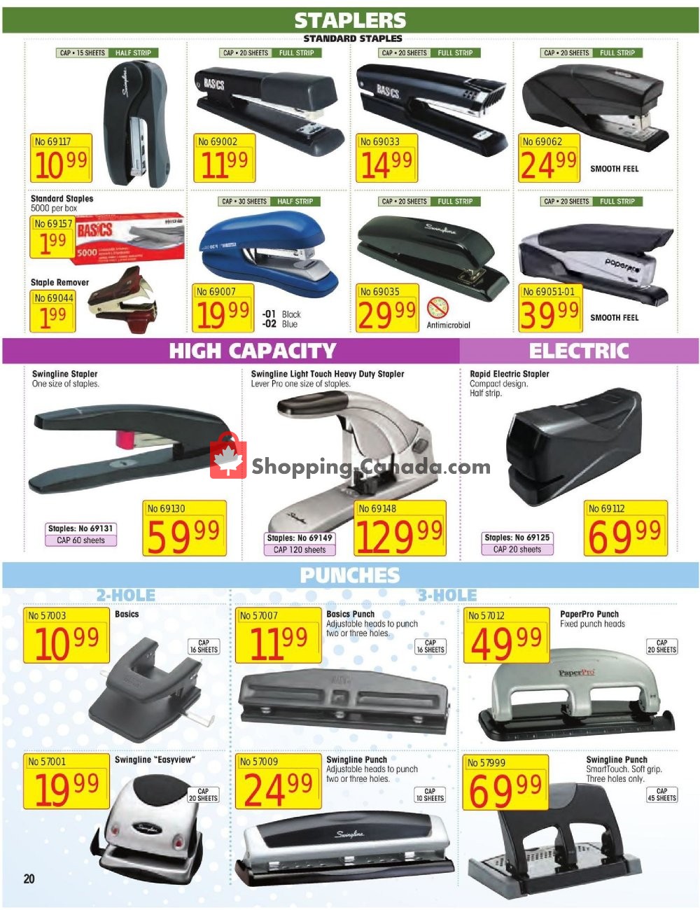 Basics Office Products flyer from Tuesday January 1, 2019 to Thursday February 28, 2019 - page 20