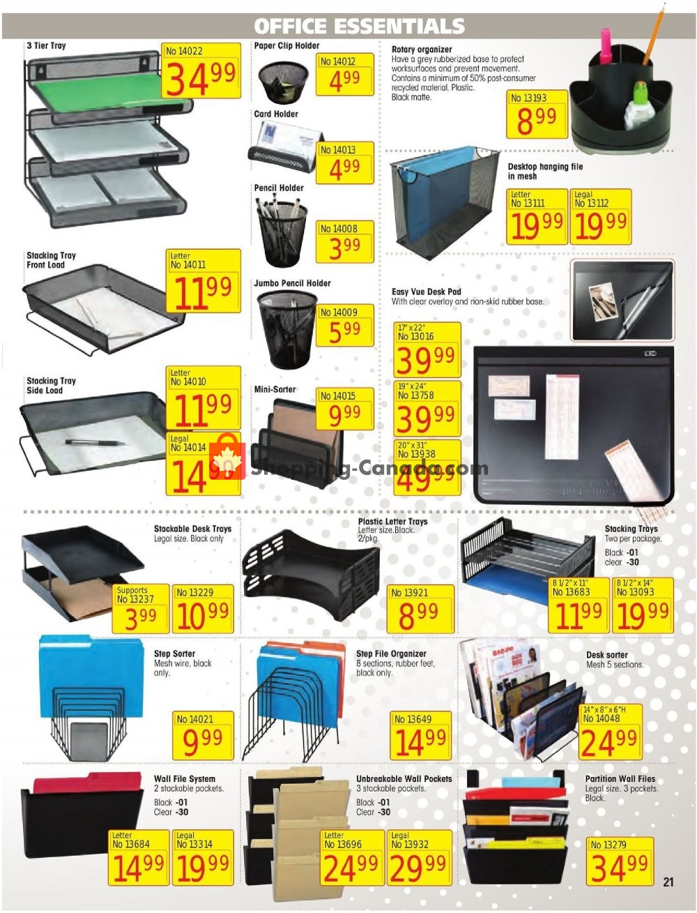 Basics Office Products flyer from Tuesday January 1, 2019 to Thursday February 28, 2019 - page 21