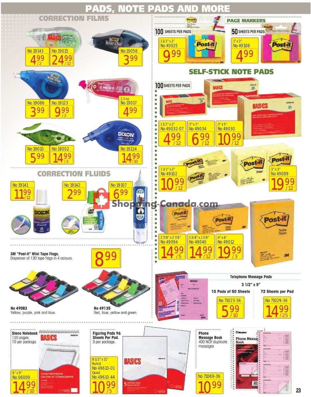 Basics Office Products flyer from Tuesday January 1, 2019 to Thursday February 28, 2019 - page 23