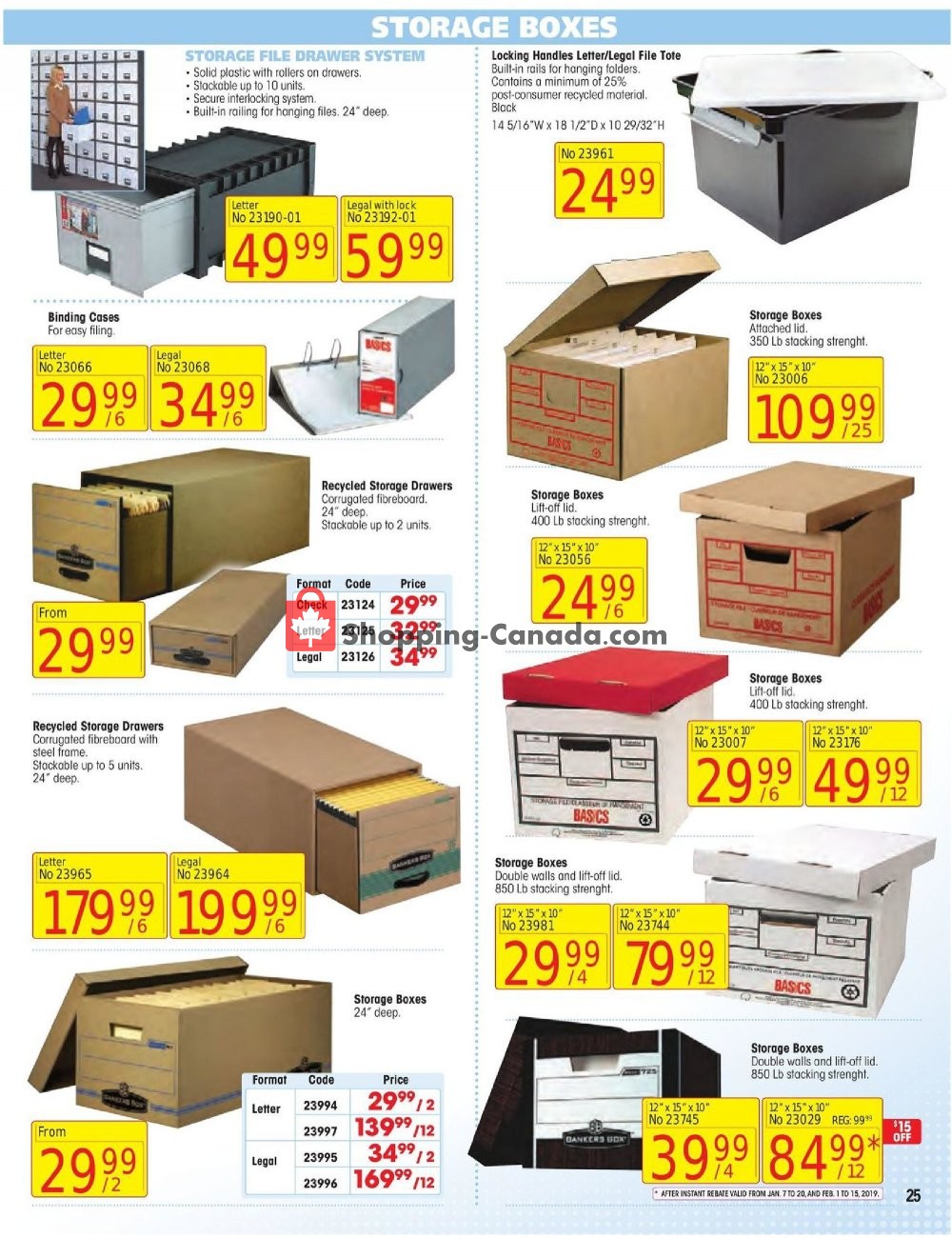 Basics Office Products flyer from Tuesday January 1, 2019 to Thursday February 28, 2019 - page 25