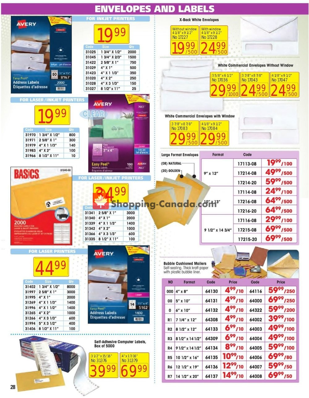 Basics Office Products flyer from Tuesday January 1, 2019 to Thursday February 28, 2019 - page 28