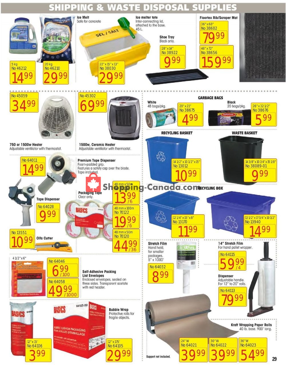 Basics Office Products flyer from Tuesday January 1, 2019 to Thursday February 28, 2019 - page 29