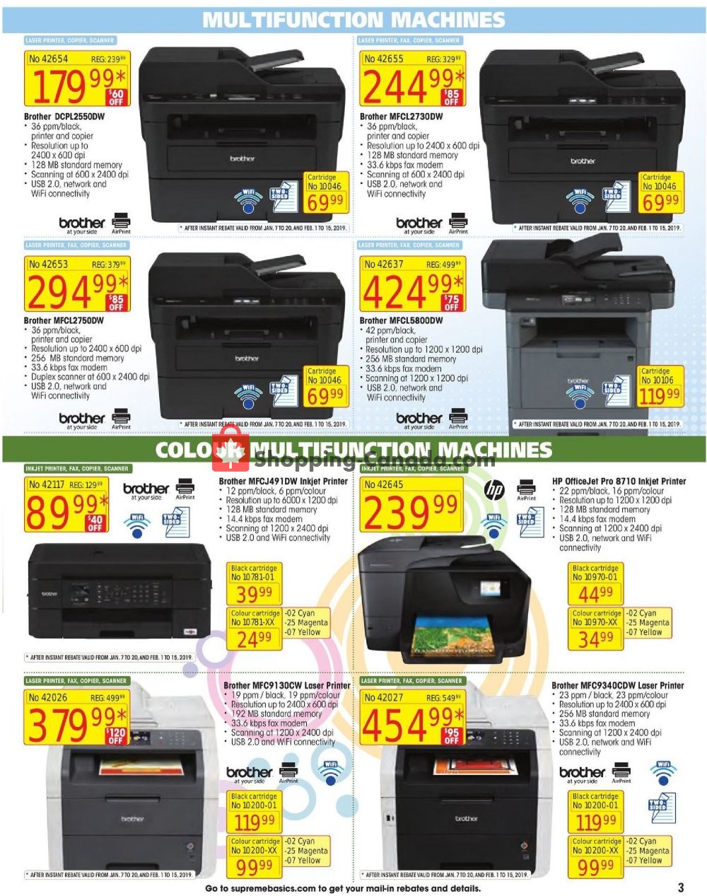 Basics Office Products flyer from Tuesday January 1, 2019 to Thursday February 28, 2019 - page 3