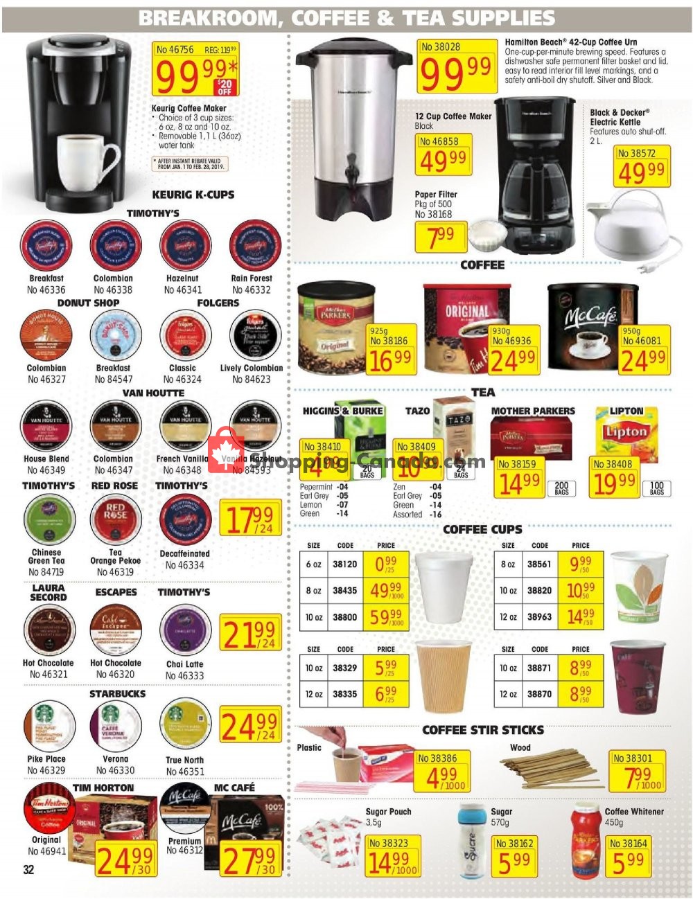 Basics Office Products flyer from Tuesday January 1, 2019 to Thursday February 28, 2019 - page 32