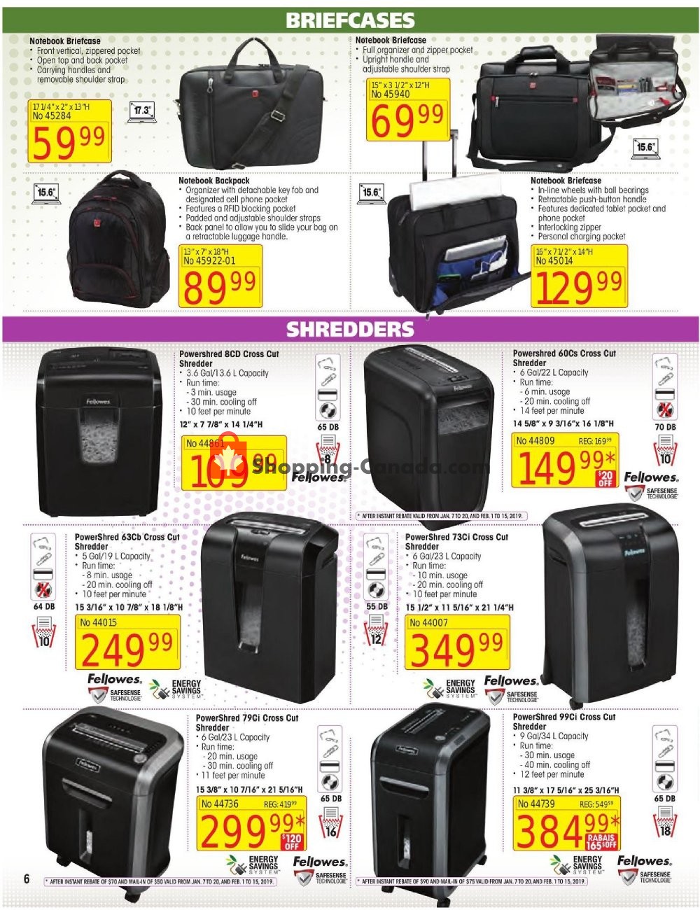 Basics Office Products flyer from Tuesday January 1, 2019 to Thursday February 28, 2019 - page 6