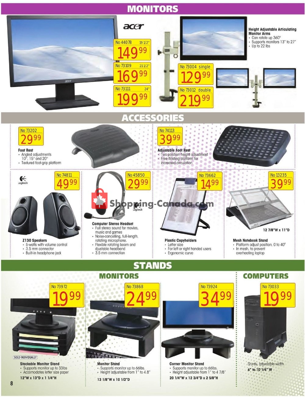 Basics Office Products flyer from Tuesday January 1, 2019 to Thursday February 28, 2019 - page 8
