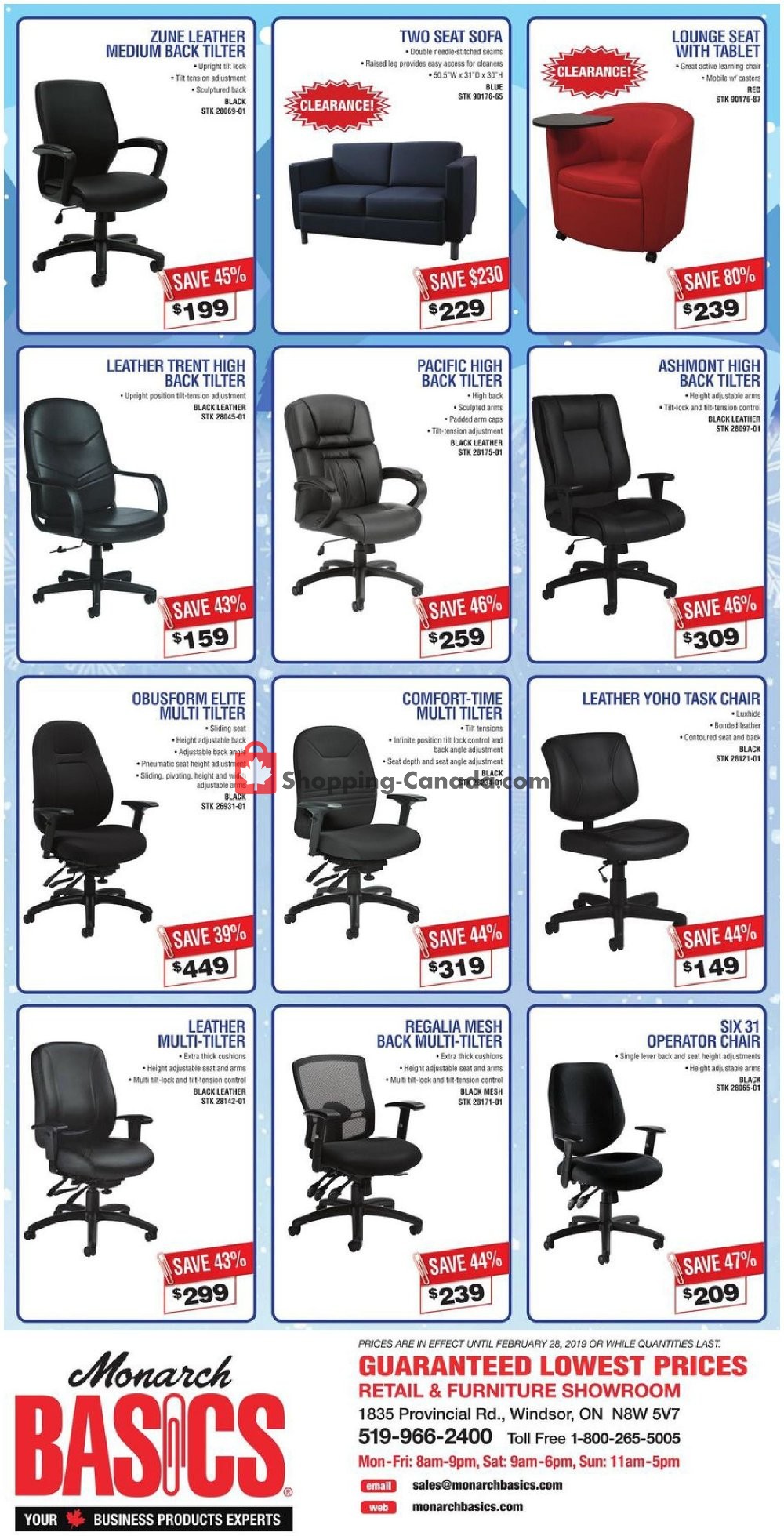 Basics Office Products flyer from Wednesday February 6, 2019 to Thursday February 28, 2019 - page 3