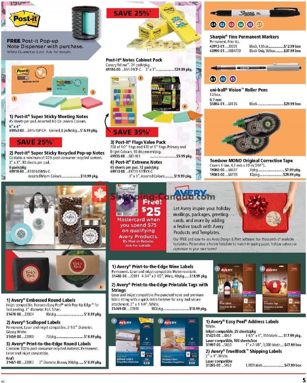 Basics Office Products flyer from Friday October 16, 2020 to Saturday November 14, 2020 - page 5