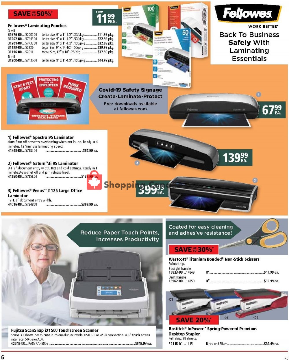 Basics Office Products flyer from Friday October 16, 2020 to Saturday November 14, 2020 - page 6