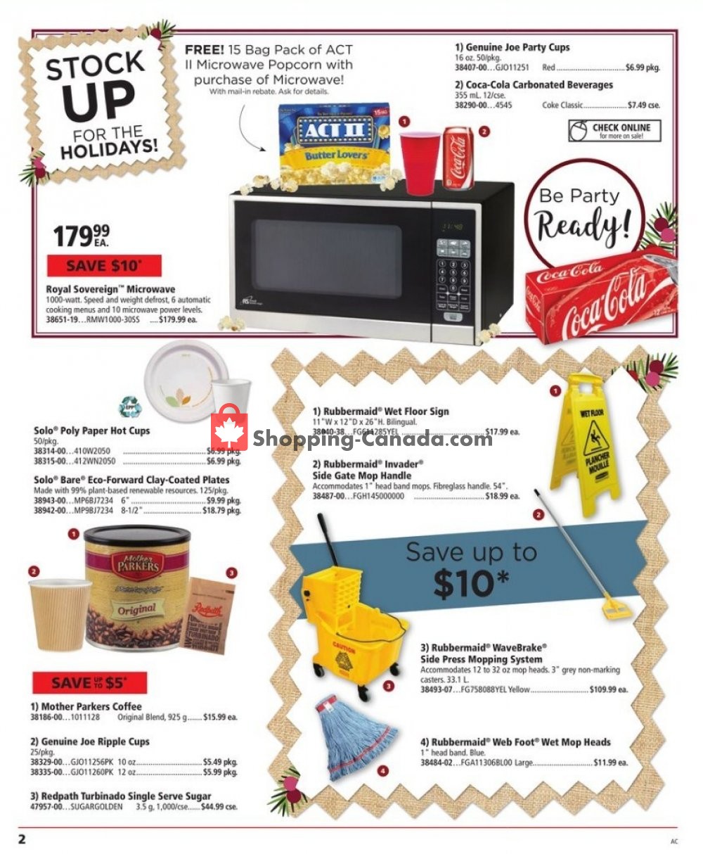 Basics Office Products flyer from Saturday December 1, 2018 to Saturday December 15, 2018 - page 2