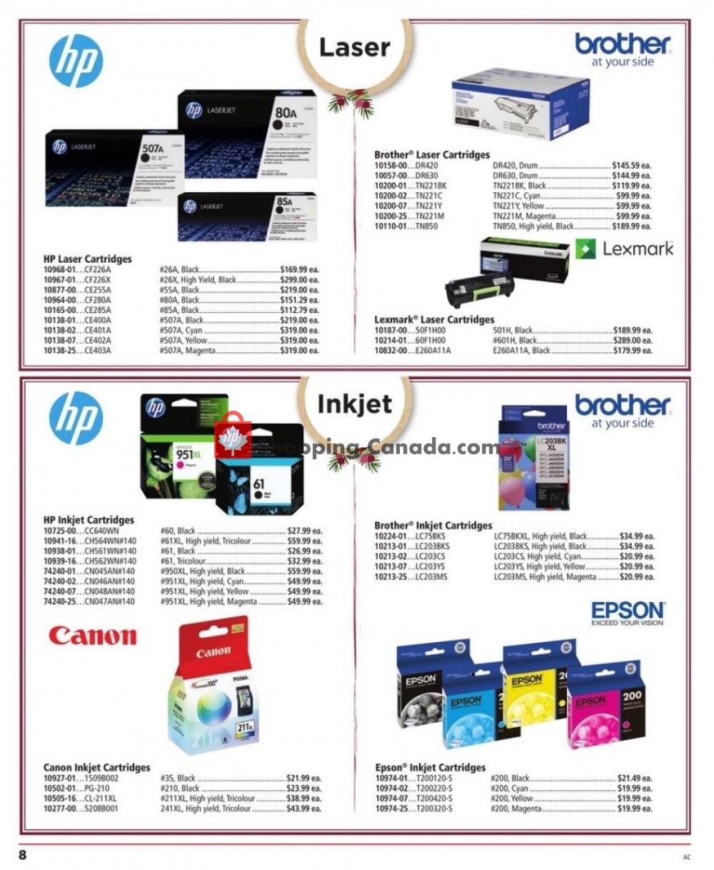 Basics Office Products flyer from Saturday December 1, 2018 to Saturday December 15, 2018 - page 8