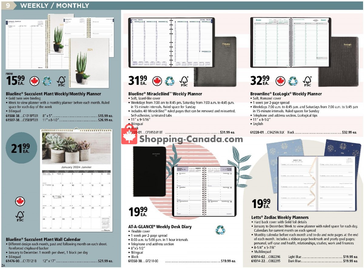 Basics Office Products flyer from Monday January 1, 2024 to Tuesday December 31, 2024 - page 9