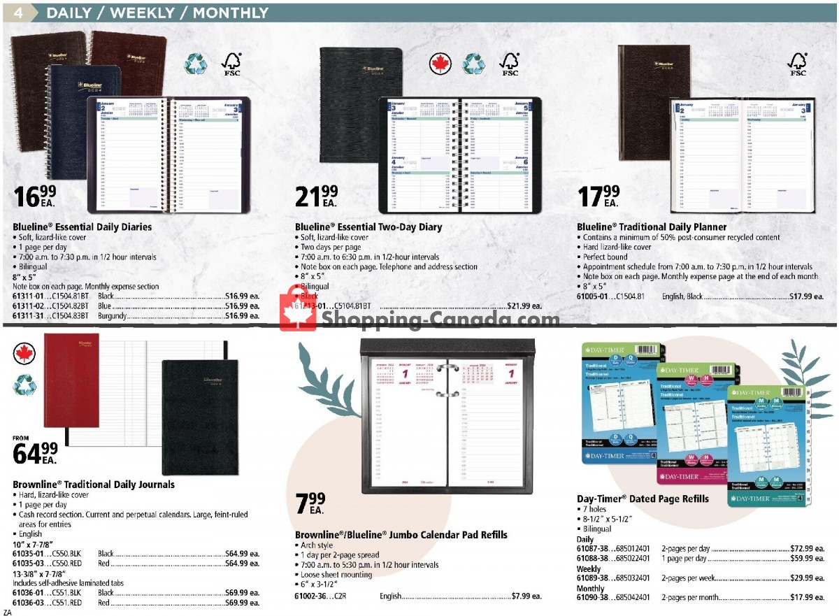 Basics Office Products flyer from Monday January 1, 2024 to Tuesday December 31, 2024 - page 4