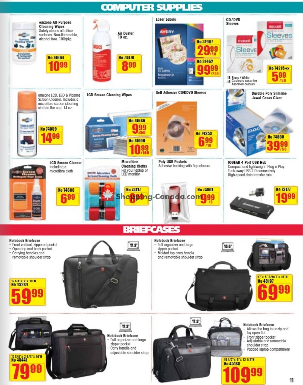 Basics Office Products flyer from Friday October 1, 2021 to Friday December 31, 2021 - page 11