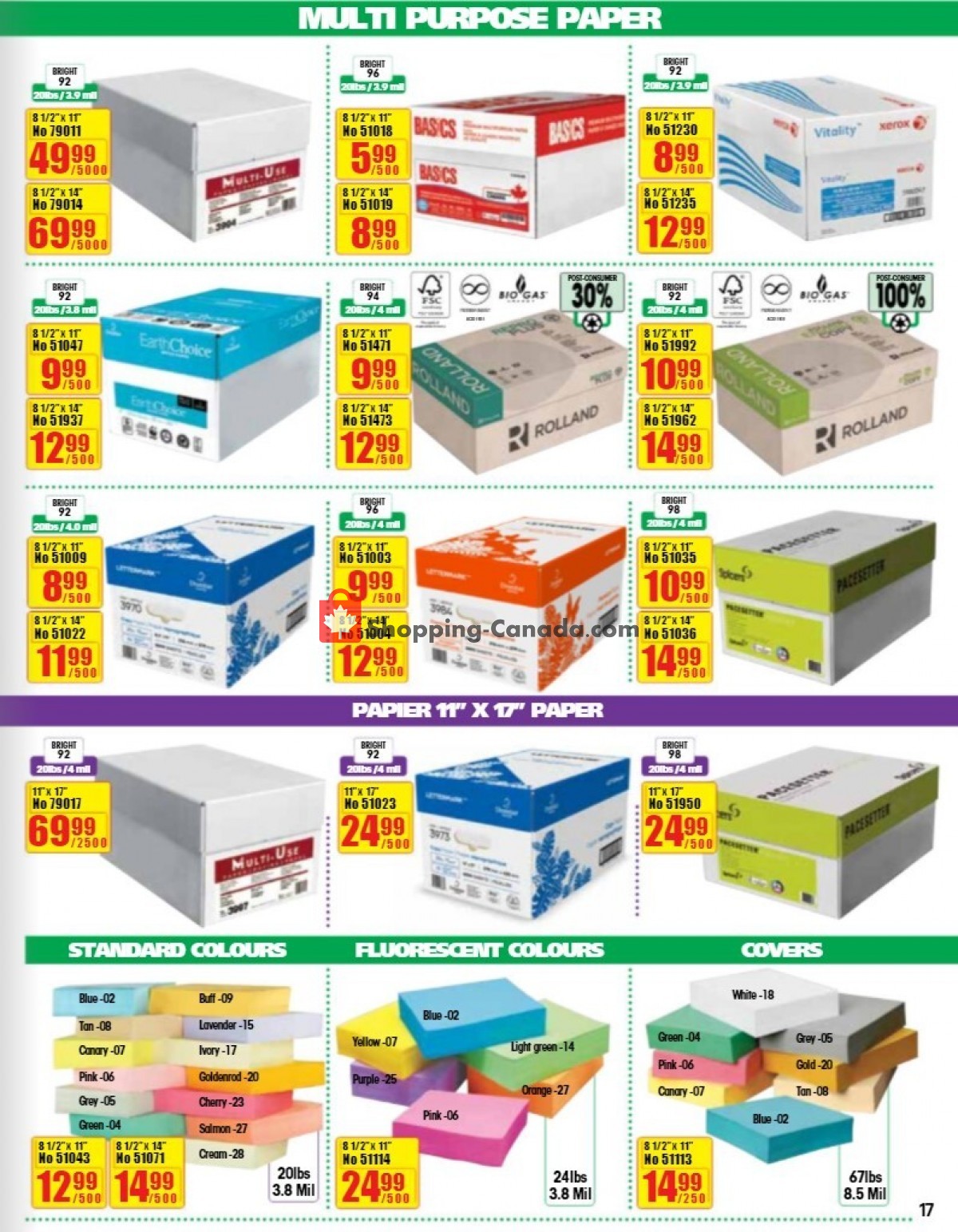 Basics Office Products flyer from Friday October 1, 2021 to Friday December 31, 2021 - page 17