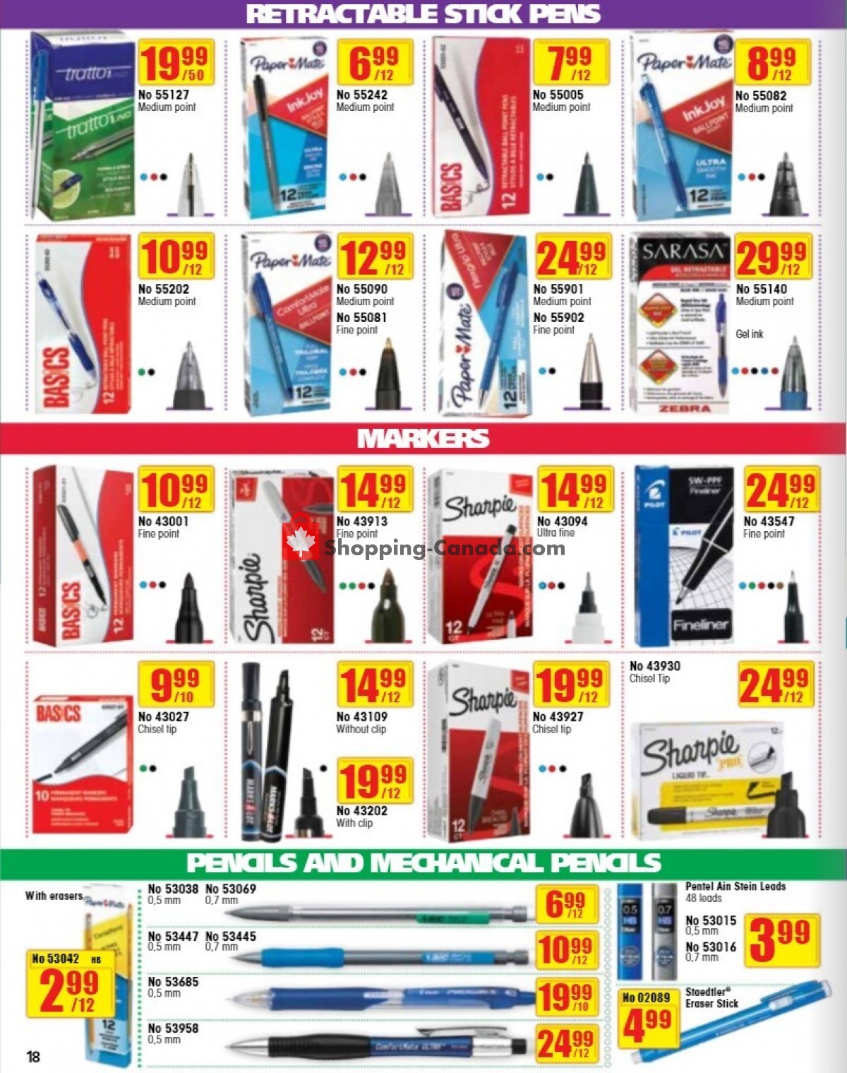 Basics Office Products flyer from Friday October 1, 2021 to Friday December 31, 2021 - page 18