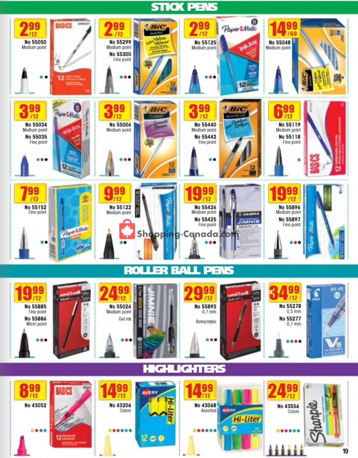Basics Office Products flyer from Friday October 1, 2021 to Friday December 31, 2021 - page 19