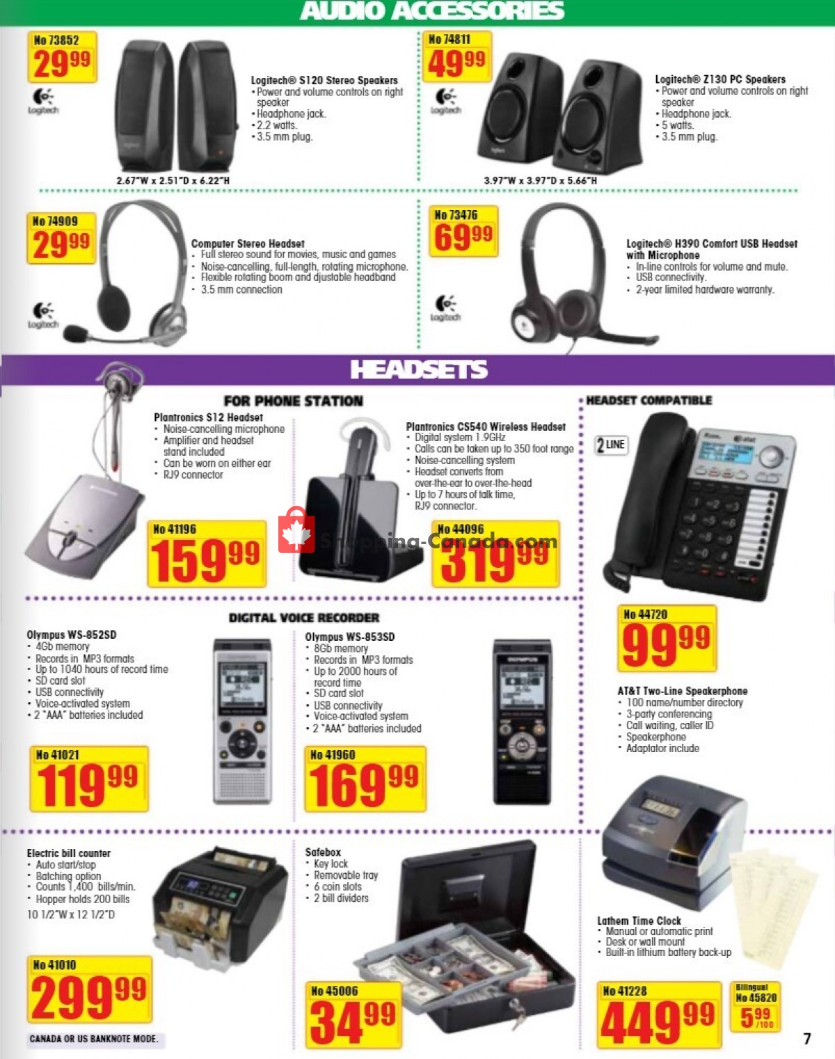 Basics Office Products flyer from Friday October 1, 2021 to Friday December 31, 2021 - page 7