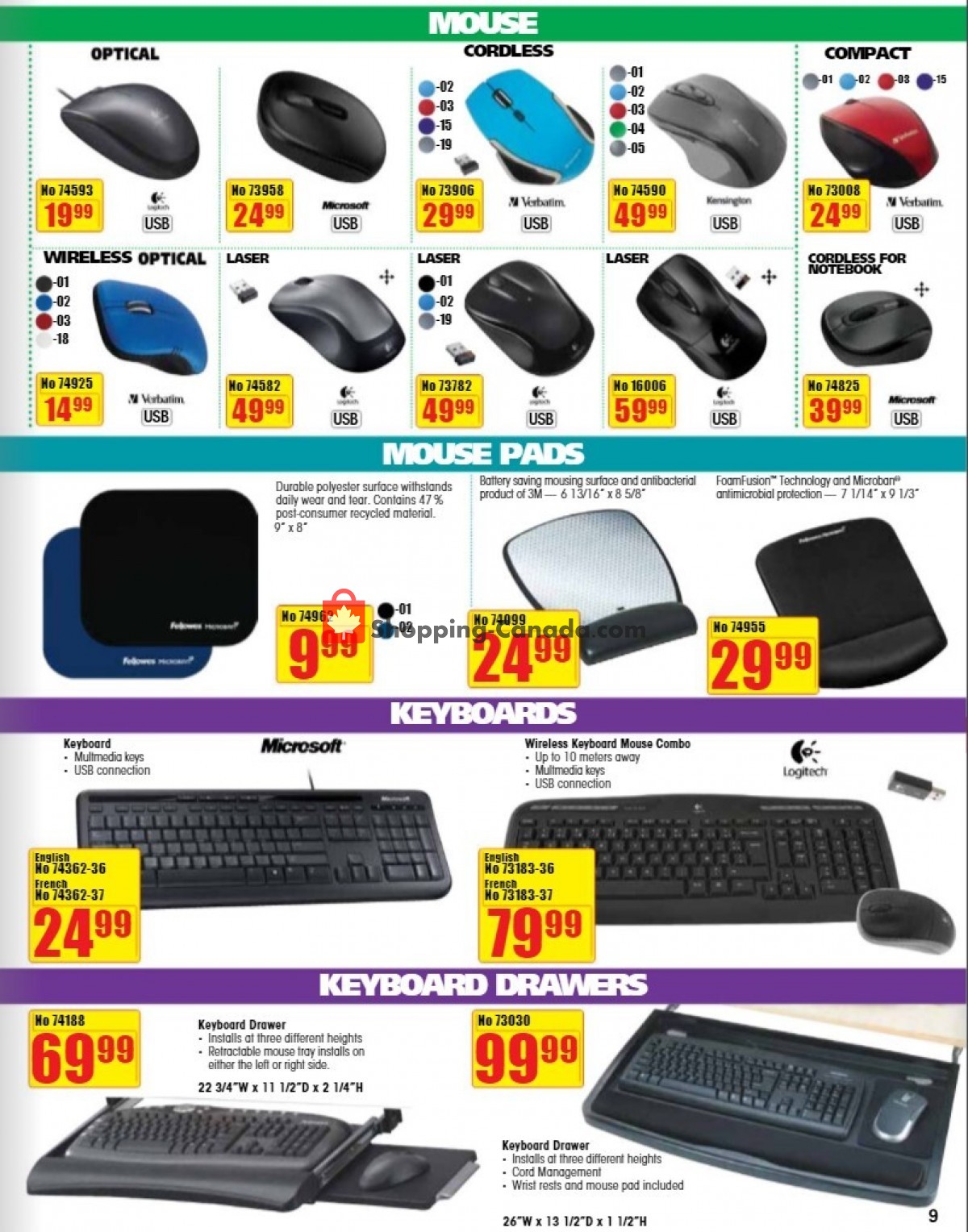 Basics Office Products flyer from Friday October 1, 2021 to Friday December 31, 2021 - page 9