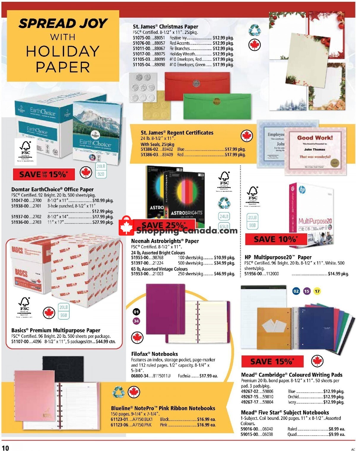 Basics Office Products flyer from Friday October 1, 2021 to Sunday October 31, 2021 - page 10