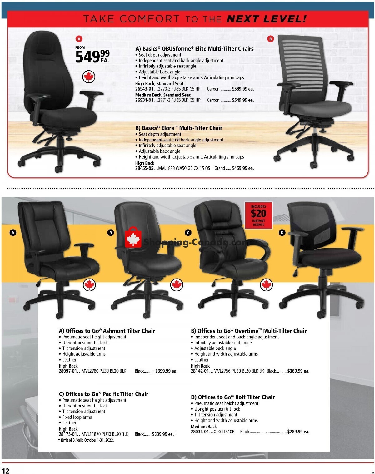 Basics Office Products flyer from Friday October 1, 2021 to Sunday October 31, 2021 - page 12