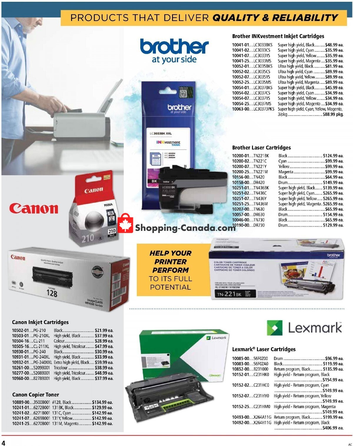 Basics Office Products flyer from Friday October 1, 2021 to Sunday October 31, 2021 - page 4