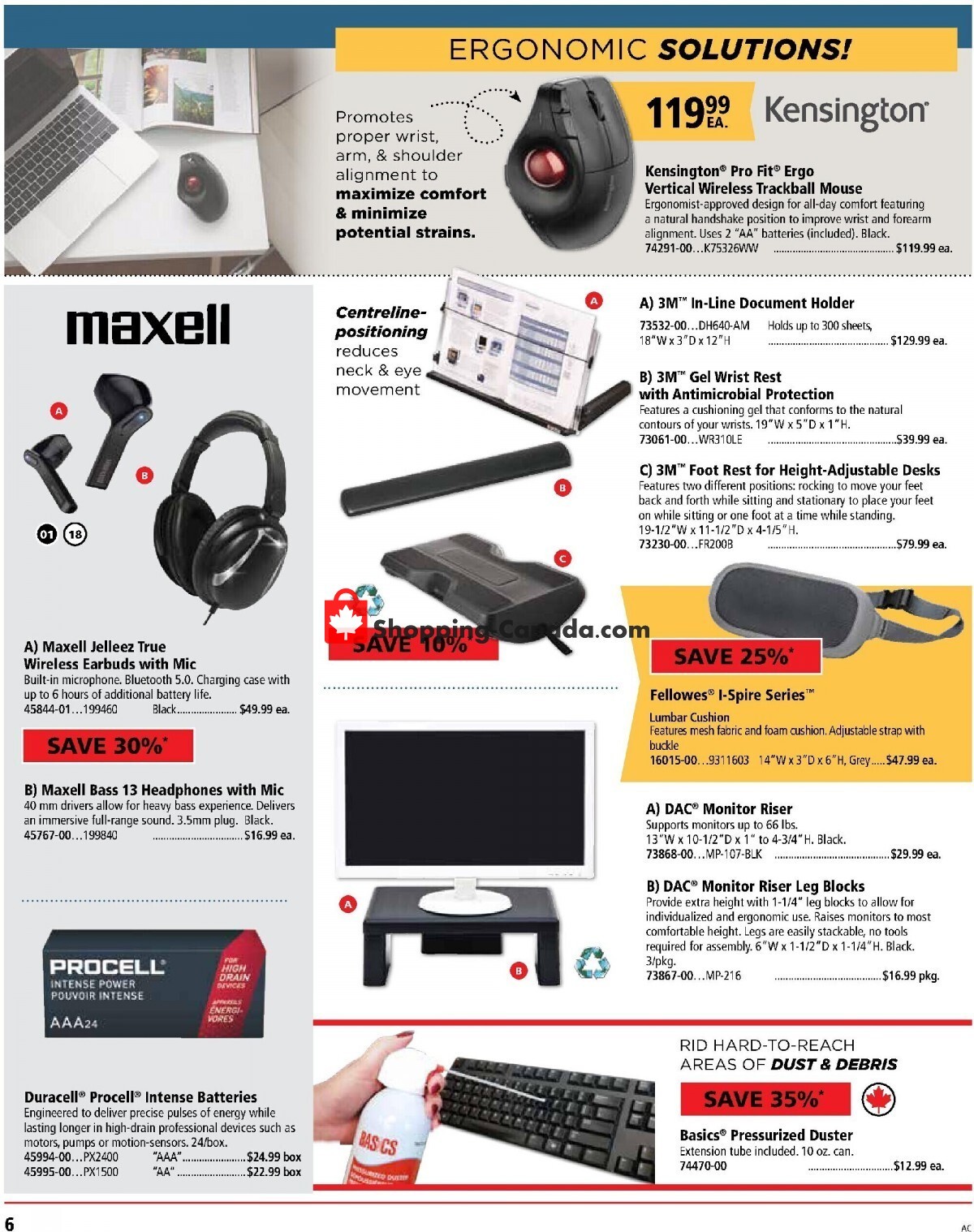 Basics Office Products flyer from Friday October 1, 2021 to Sunday October 31, 2021 - page 6
