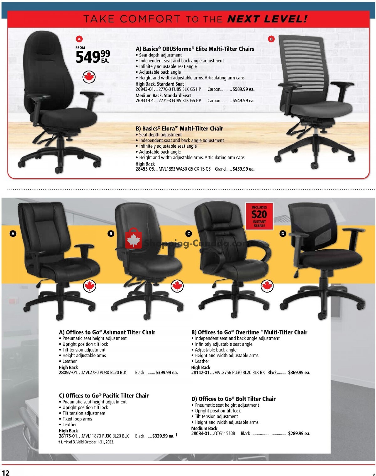 Basics Office Products flyer from Friday October 1, 2021 to Sunday October 31, 2021 - page 12