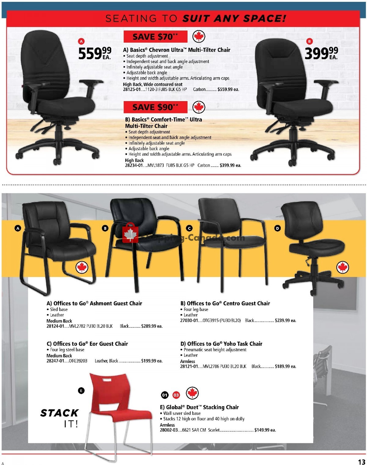 Basics Office Products flyer from Friday October 1, 2021 to Sunday October 31, 2021 - page 13