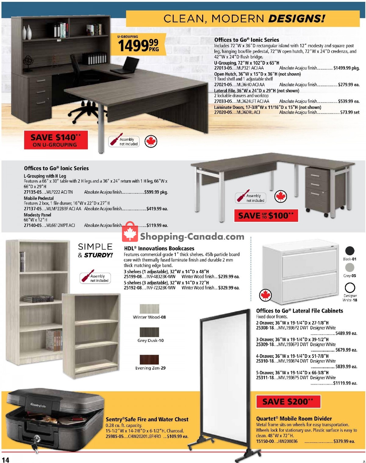 Basics Office Products flyer from Friday October 1, 2021 to Sunday October 31, 2021 - page 14